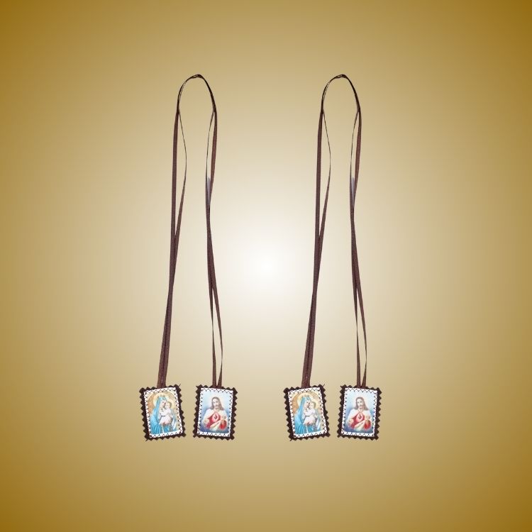 The Brown Scapular of Our Lady of Mount Carmel